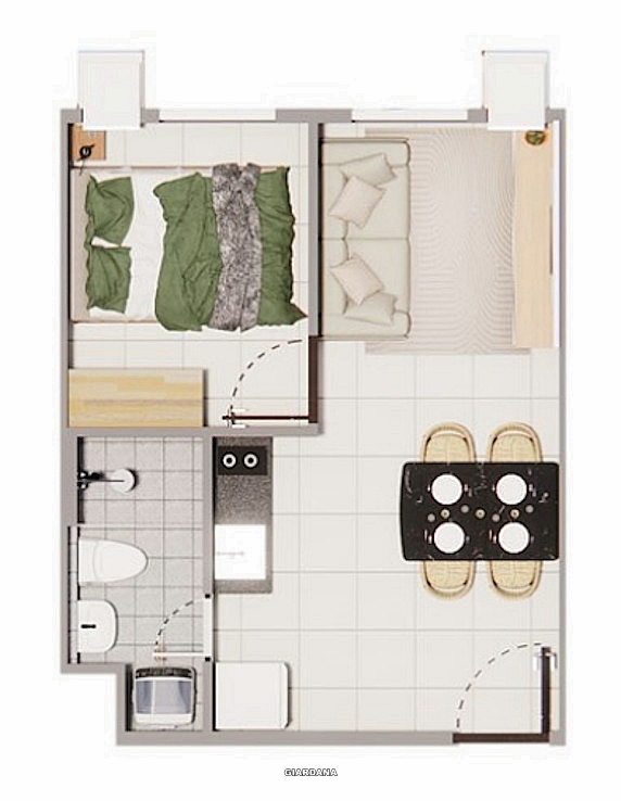 Giardana Condo Unit Floor Plan Giardana