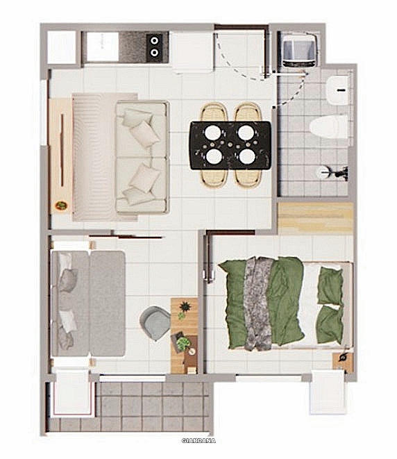 Giardana Condo Unit Floor Plan Giardana