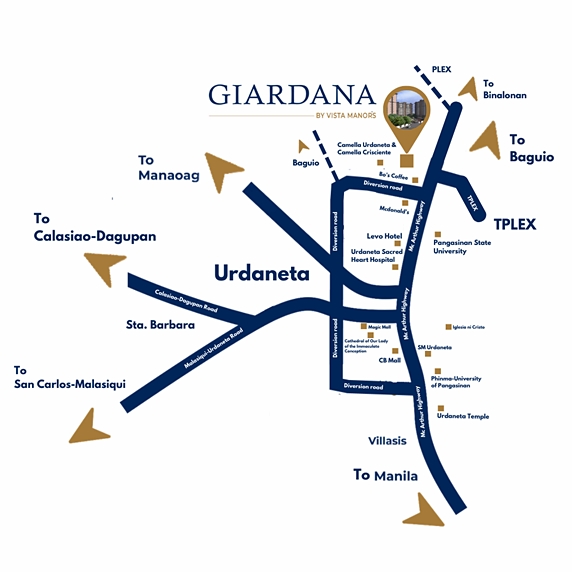 Giardana Condo for Sale in Urdaneta, Pangasinan