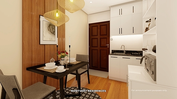 Montvert Residences studio - Condo for Sale in Santo Tomas (Tower 1) Montvert Residences